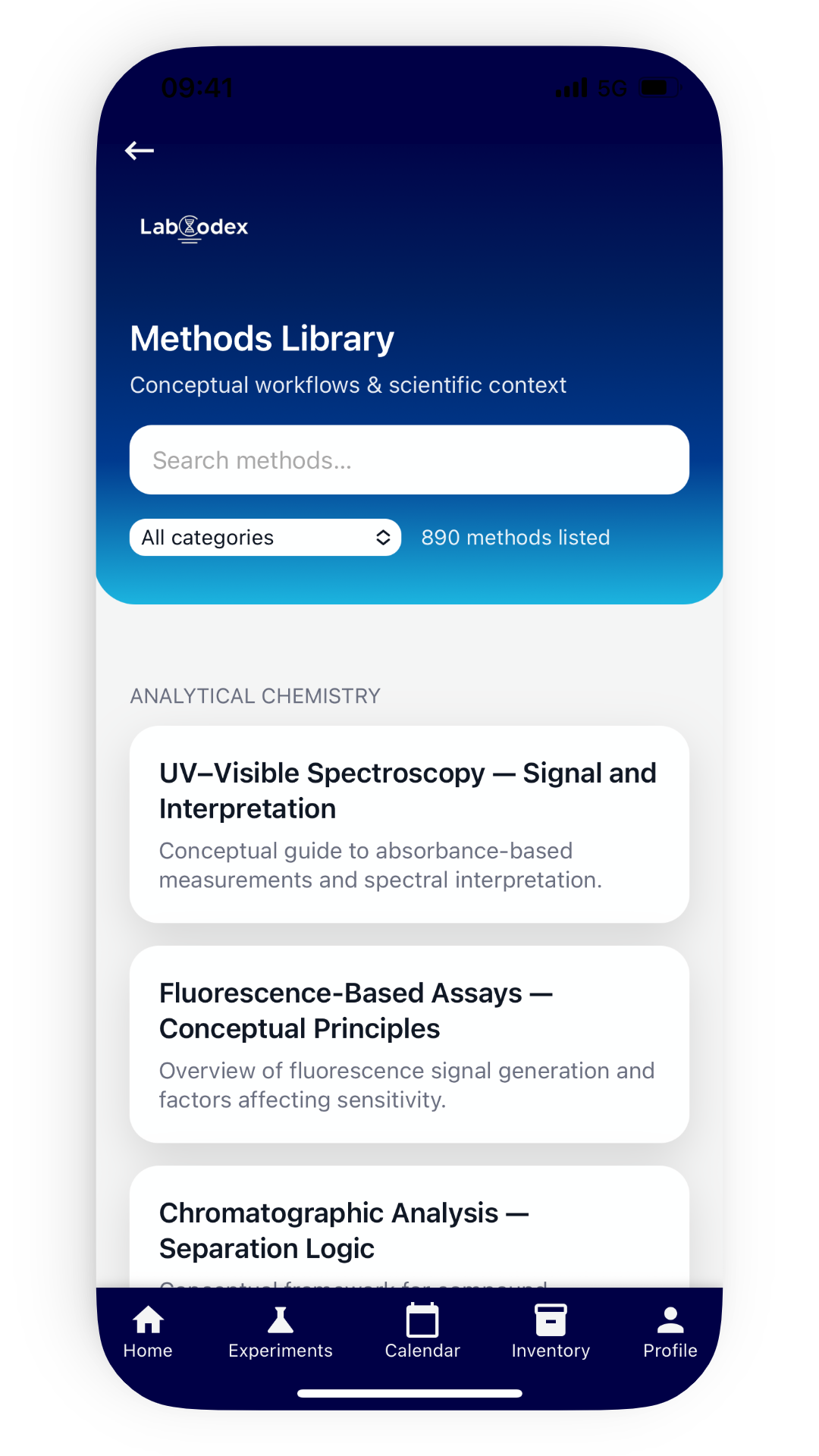 LabCodex Experiment View